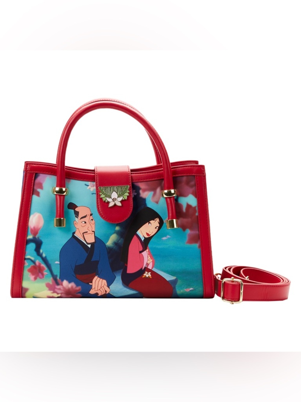 NWT Loungefly Disney Mulan crossbody handbag